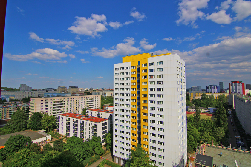 Ausblick aus der Wohnung