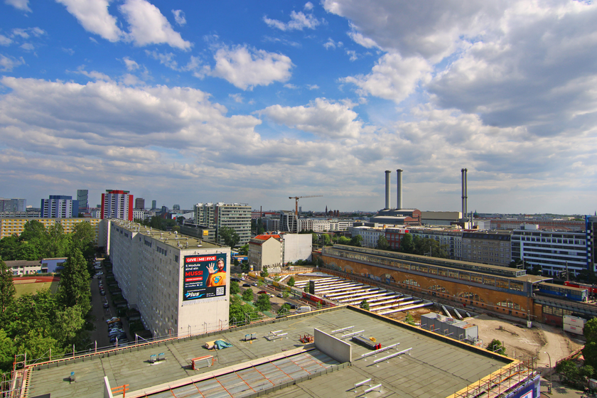 Ausblick aus der Wohnung