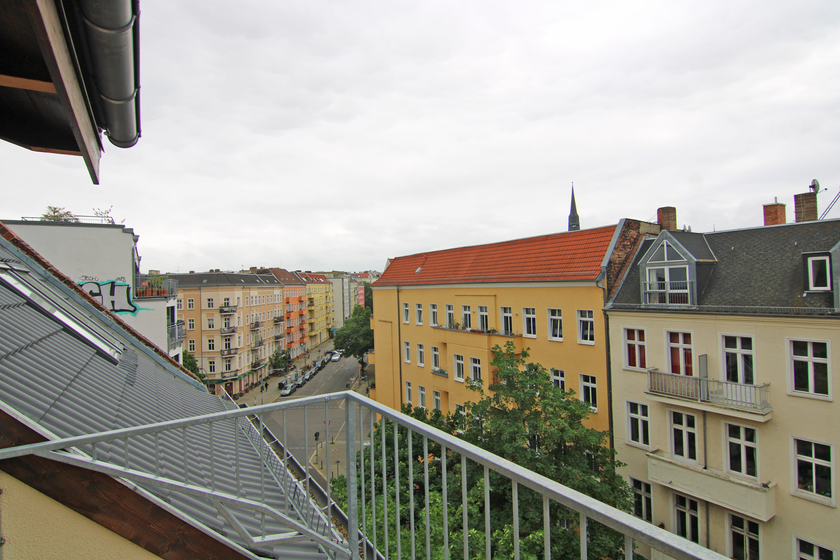 Ausblick von der Terrasse