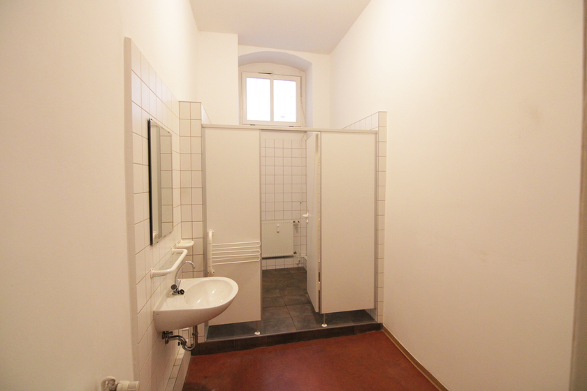 Blick Richtung WC