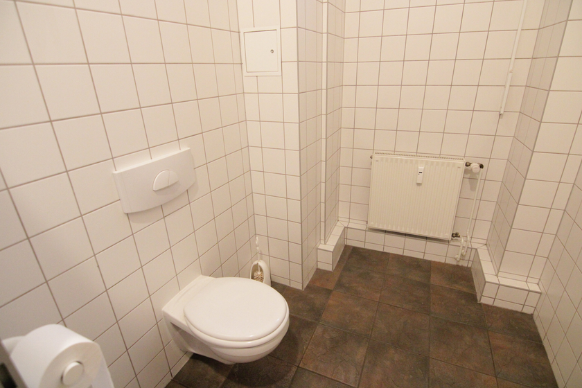 Blick Richtung WC