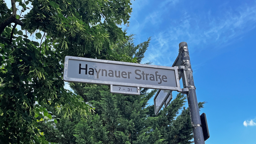 Haynauer Straße!