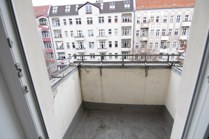 Balkon der Wohnung